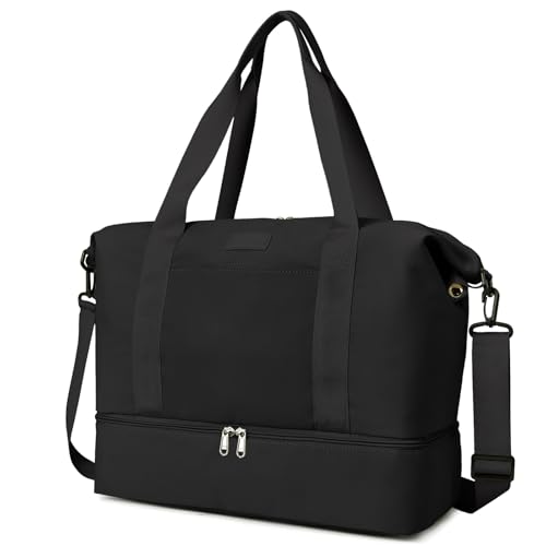 Travel Duffle Bag Women Weekender Bags for Women Gym Bag Woman Beach Vacation Carry On Luggage for Airplanes Overnight Bags for Men Gym Bag Duffle Bag for Travelling Sports Bag image 8