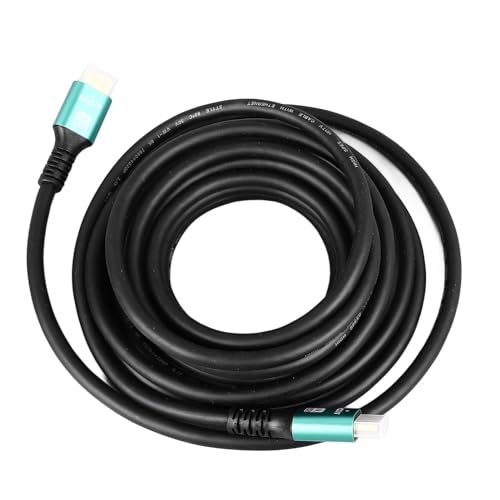 Elprico 8K HD HDMI Cable, 48Gbps 16.4FT 5M Ultra High Speed Cable Braided Cord