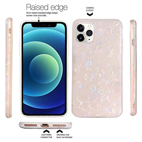 J.west Case Compatiable With Iphone 13 Pro Max 6.7 Inch,Sparkly Opal Glitter Translucent Clear Soft Tpu Slim Fit Protective Phone Cover Case For Women Girls Colorful #TOP4