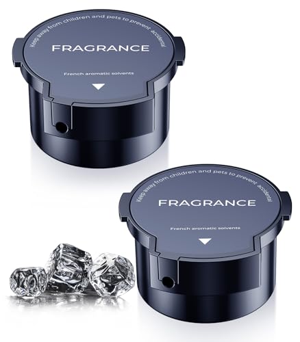 Hitolza Car Air Freshener Refill - Pack of 2, Can be Used for 4~6 Months - Made with Natural Plant Extracts - Mystic Ice