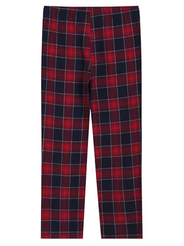 Latuza Men's 34''/36'' Inseam Tall Flannel Pajama Pants Cotton Plaid Lounge Pants2