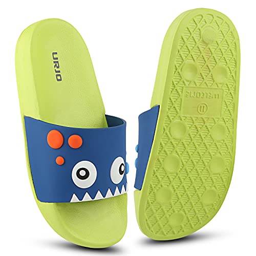 Image of URJO Kids's Sliders /Slippers Lightweight Super Flexible Arch Support Durable Anti Skid & Stylish Dailywear Sliders /Slippers for Boy's & Girl's