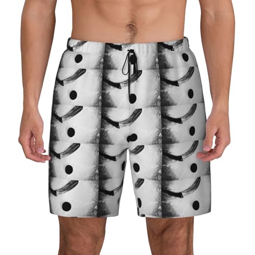 Short de bain respirant homme hockey sur glace séchage rapide et confort léger