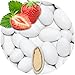 Produktbild EinsSein 0,5kg Schokomandeln Erdbeere weiss matt Hochzeitsmandeln Mandeln Hochzeit Taufmandeln Gastgeschenke Zuckermandeln Bonboniere Confetti Badem sekeri Gastgeschenk Zucker Candy Bar Süssigkeiten