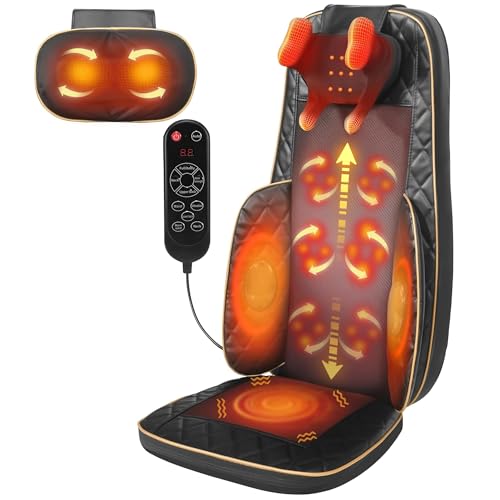 Nsyfe Neck and Back Massager Heat - Shiatsu Full Back