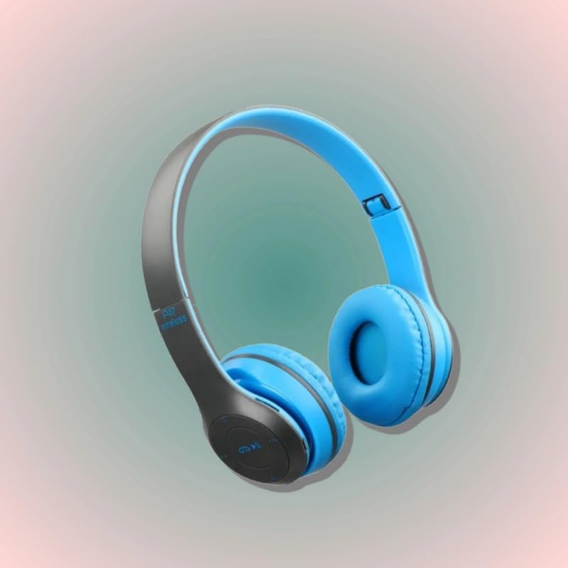 icall Latest P47 Wireless iC-92 Headphone with Mic & SD Card Slot Bluetooth Headset-image-5