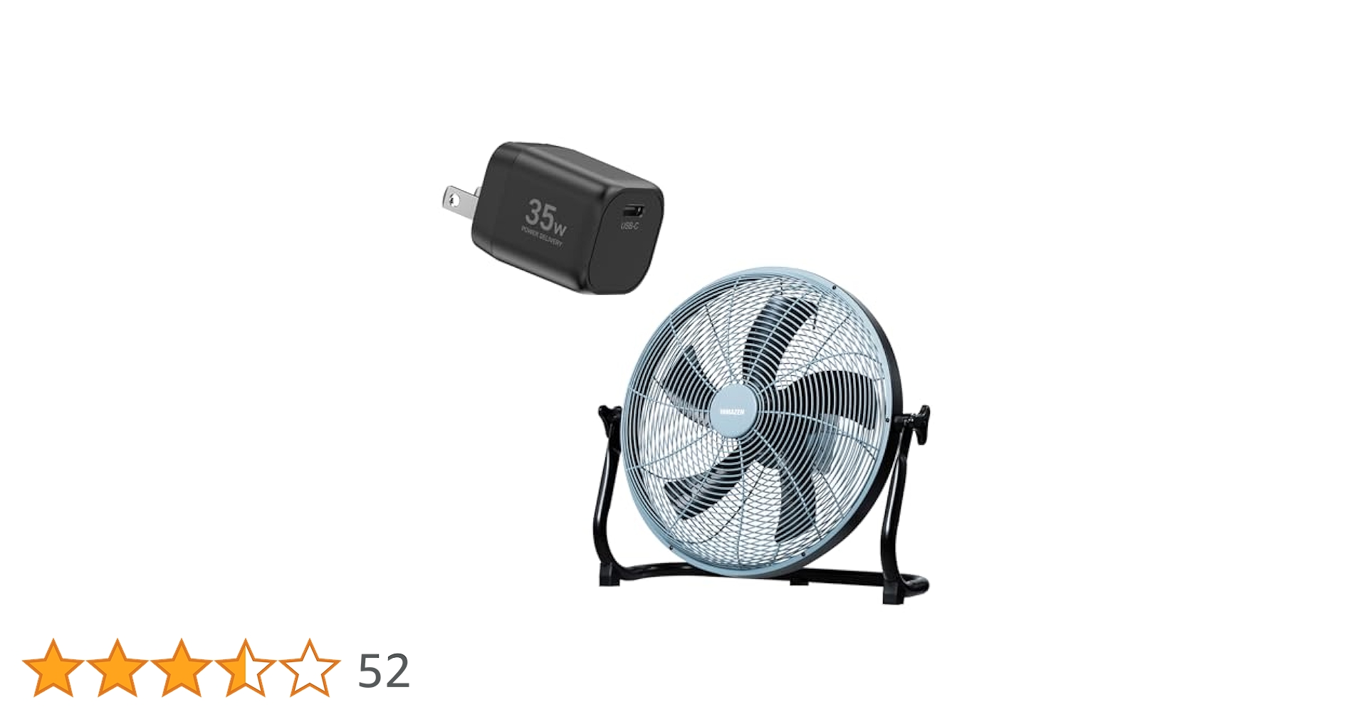 Amazon.co.jp: 【セット品】 [山善] ELEIN 扇風機 2WAY電源 (USB