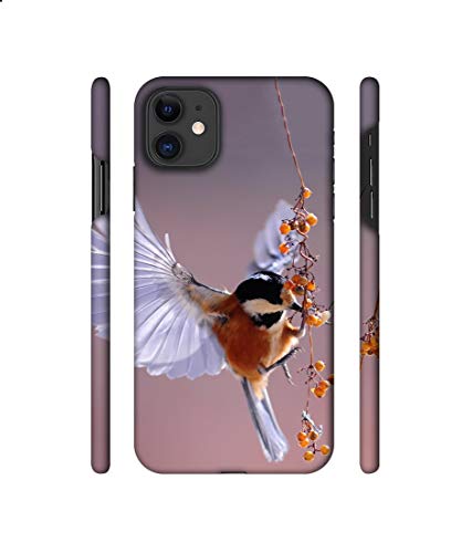 Image of Amazon Brand - Solimo Plastic Designer Bird 3D Printed Hard Back Case Mobile Cover for Apple iPhone 11, Multi-Coloured