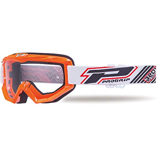 Progrip Crossbrille 3201 Mod.18 für Brillenträger geeignet orange PZ3201AR14