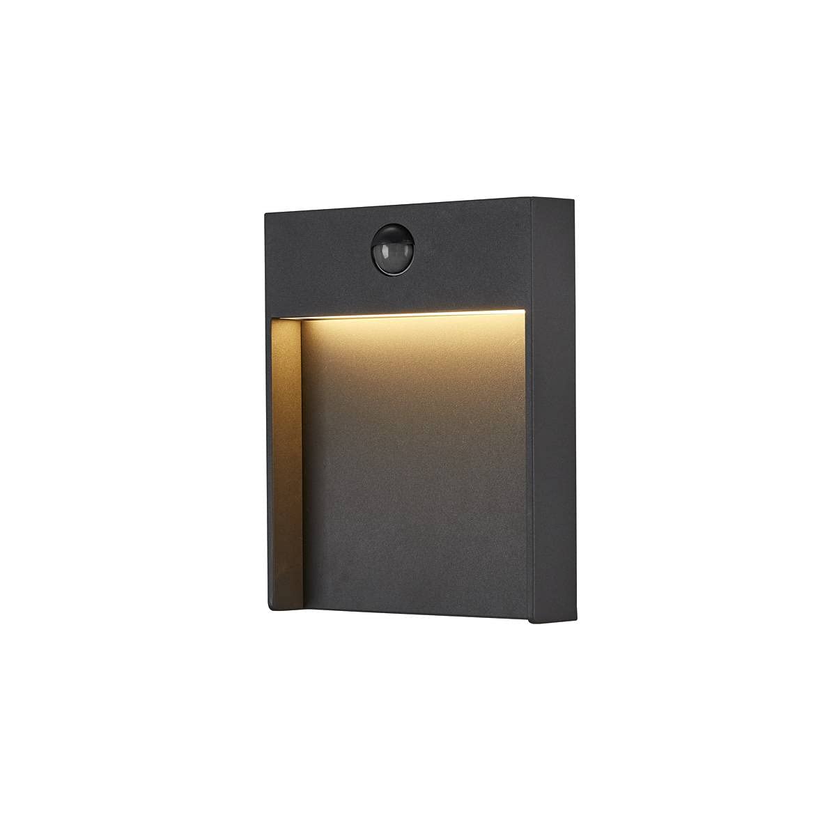 SLV LED Wandleuchte FLATT für die Außenbeleuchtung von Hauseingang, Wänden, Wegen, Terrassen, Fassaden, Treppen | LED Wandlampe, Aussenleuchte, Gartenlampe // CCT Switch (3000K/4000K), 600 Lumen, 16W