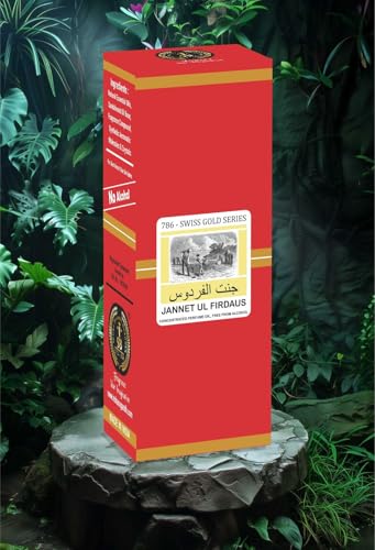 INDRA SUGANDH BHANDAR Luxury Attar For Men Jannat E Firdaus Firdos 12ml Rollon Attar Box Swiss Gold ittar/itra/itar Long Lasting Attar 100% Alcohol Free Pack