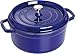 Price comparison product image STAUB Cast Iron Roaster/Cocotte, Round, 5 L, Dark Blue, 26 cm
