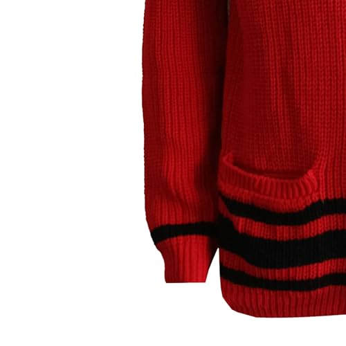 Men's Shawl Collar Cardigan Sweaters Men Texture Knitted Sweater Button Slim Fit Sweater3