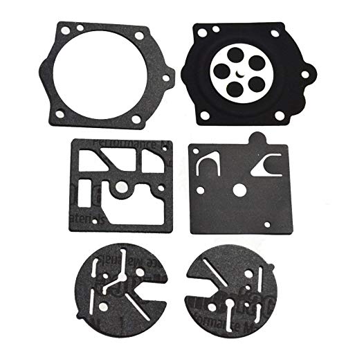 Carburetor Rebuild Kit Carb Repair Set Gasket Diaphragm Walbro K10-HDC Fit for Stihl 015 Homelite XL Super 2/2000 Walbro