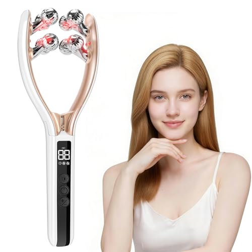 Face Massager Tool with Red Light, Facial Roller Skin Care Tool f...
