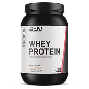 BARE PERFORMANCE NUTRITION, BPN Whey Protein + Casein Protein Powder Blend, Chocolate Peanut Butter, 25g Protein per Serving Supports Lean Muscle Recovery, 27 Servings, Third Party Tested