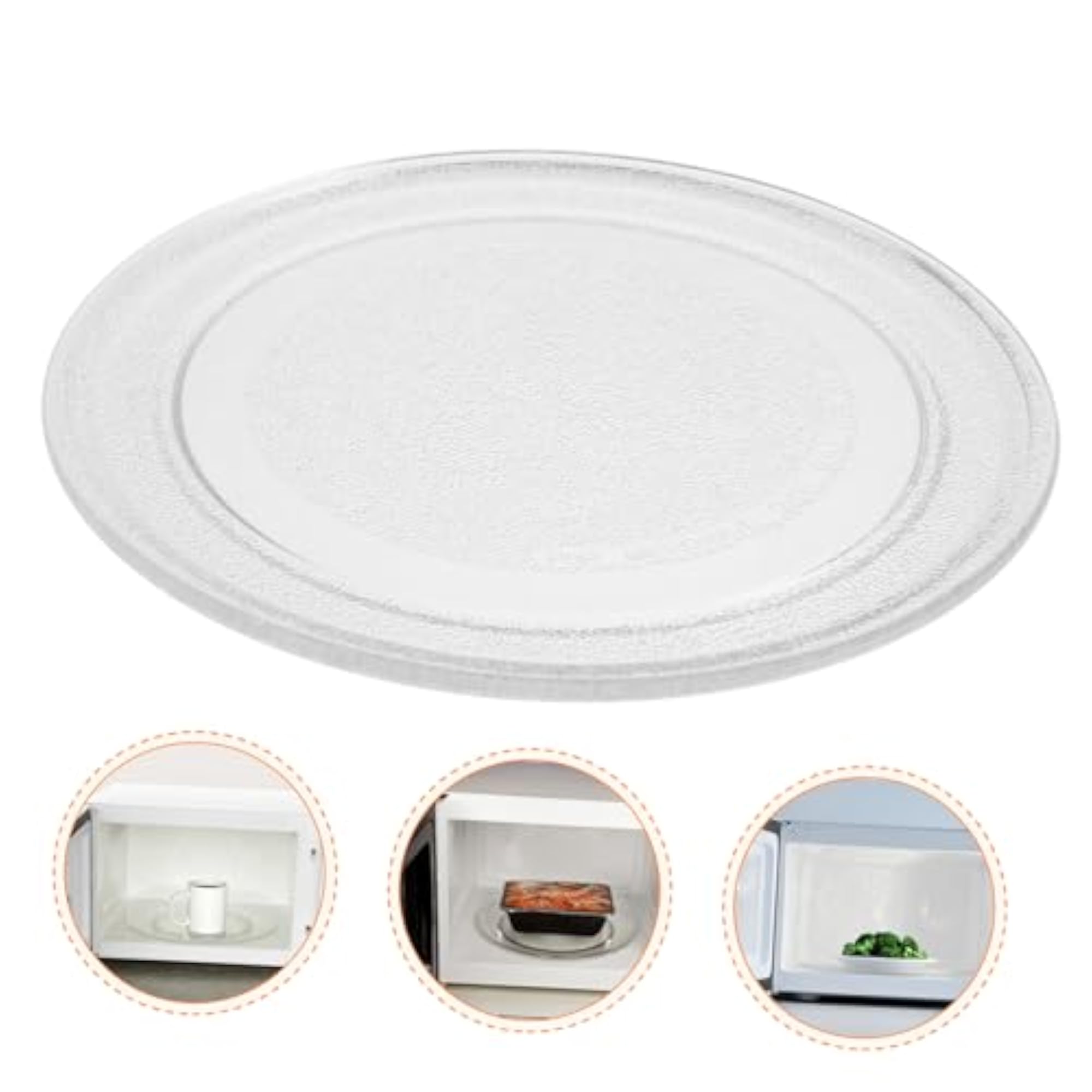 Microwave Glass Turntable Oven Plate, Easy Install