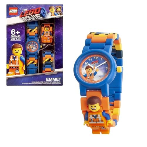 Image of LEGO Unisex Child Quartz Multicolor Dial, Multicolour Band Watch, Analogue Classic Display and Plastic Strap