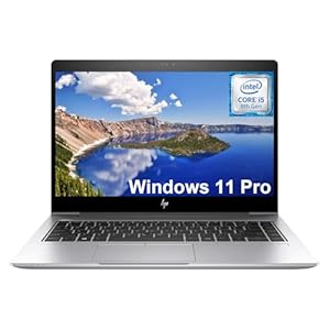 HP EliteBook 840 G6 Touchscreen Laptop Computer 14&Prime; FHD, 8th Gen Intel Core i5-8365U, 16GB DDR4 RAM, 256GB SSD, QWERTY Keyboard, HDMI, Win11 Pro (Refurbished)