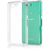 NALIA Handyhülle kompatibel mit Sony Xperia Z3 Compact, Soft Slim TPU Silikon Case Cover Clear Schutzhülle Dünn Durchsichtig, Etui Handy-Tasche Backcover Transparent, Phone Schutz Bumper