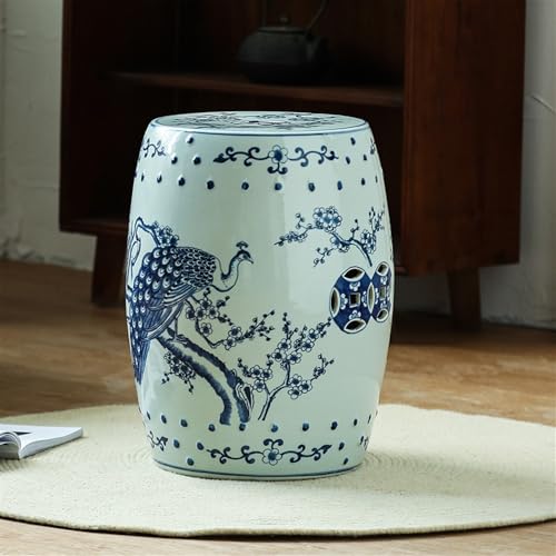 Tabourets en porcelaine brodée parfaits pour optimiser les petits espaces - 3
