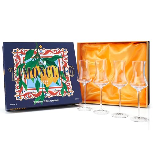 Khen Elegante Limoncello Likörgläser 4er-Set