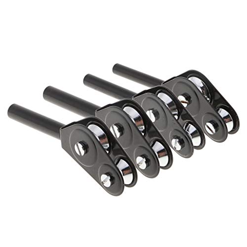 4X トローリング釣り竿 ダブルローラーガイドチップトップセット ビッグゲーム 海水釣り 3.5mm-6.5mm