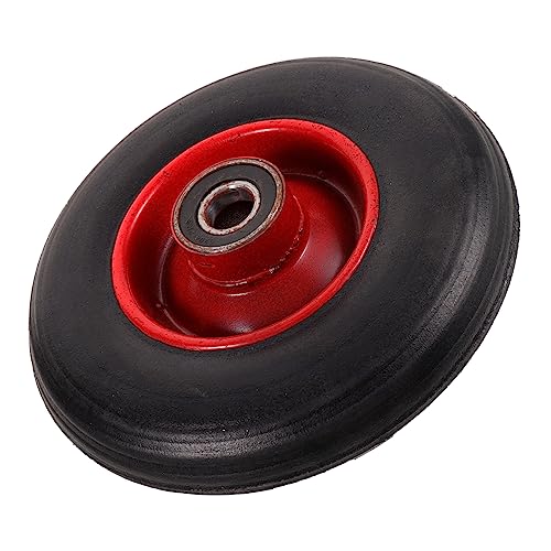 Roue solide sans crevaison de type pneu silencieux de jardin increvable