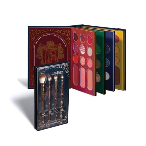 Kit Harry Potter:Paleta de Maquiagem Multifuncional 54g + Kit Pincéis