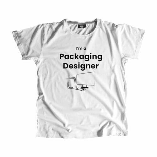 T-shirt packaging designer blanc respirant et résistant pour le quotidien