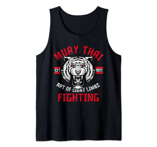 Muay Thai Art of Ocho Extrembs Sak Yant Thai Boxing MMA Arts Camiseta sin Mangas