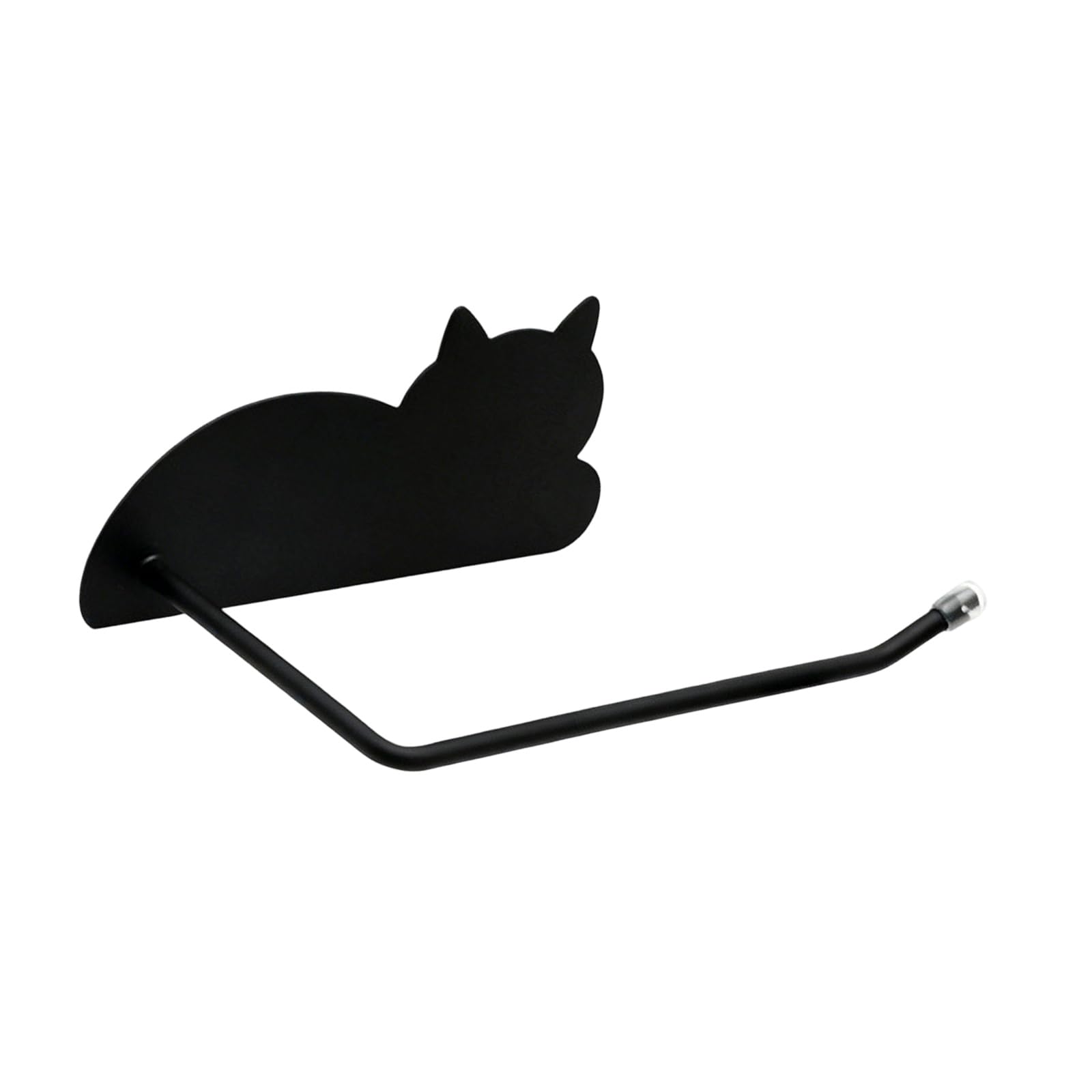Shaped Adhesive Hook Tissue Roll Dispenser for Home Offices Kitchen Use Bathroom Decoration Holder Hook