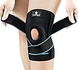 NEENCA Knee Brace for Knee Pain, Adjustable Knee Support with Patella Gel Pad & Side Spring Stabilizers, Knee Wrap for Arthritis, Meniscus Tear, ACL, Knee Pain Relief, Runner, Sport