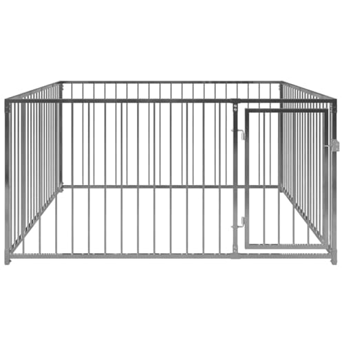 vidaXL Outdoor Hundezwinger 200x200x100cm Hundekäfig Hundehaus Hundehütte