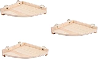 Balacoo 3 Peças Hamster Plataforma De Salto De Madeira Plataforma De Salto De Ventilador De Brinquedo Coelho De Madeira Plataforma De Salto Plataforma De Salto