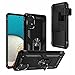 Holster Case Belt Clip Compatible with Samsung Galaxy A53 5G - Swivel Metal Ring Cover Kickstand Armor