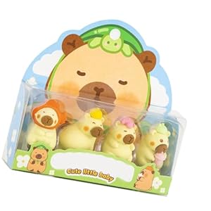 Alloneslife 4er Cartoon Tier Radiergummis Bären