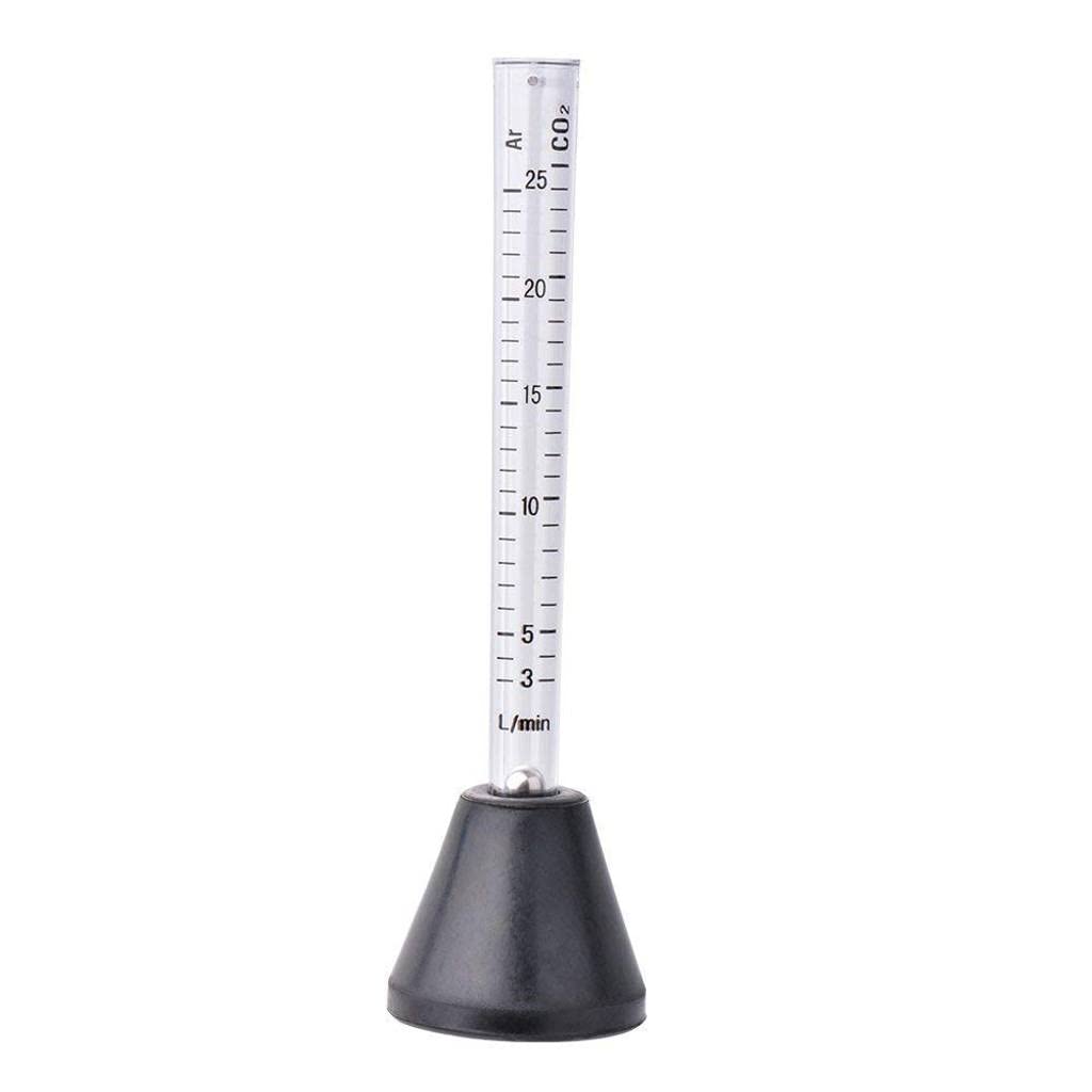 Feedal Argon Co2 Welding Gas Flow Meter Peashooter Scale Tester Measure Flowmeter For Tig, Mig, Plasma Torches Welding