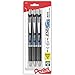 Pentel EnerGel  RTX Retractable Gel Ink Pen, (0.5mm), Needle Tip, Black Ink, 3 Pen Per Pack (BLN75BP3A)