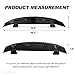 Universal Rear Trunk Spoiler Sport Style 46.5 Inch GT Wing Car Spoiler Wing PRO Style Universal Spoilers for Cars Lightweight ABS Car Spoiler Wing Carbon Fiber