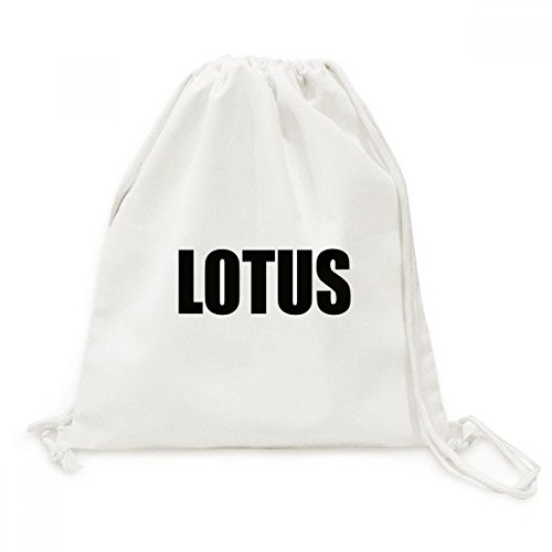 Sac a dos cordon toile Lotus sac de voyage souple imprimé