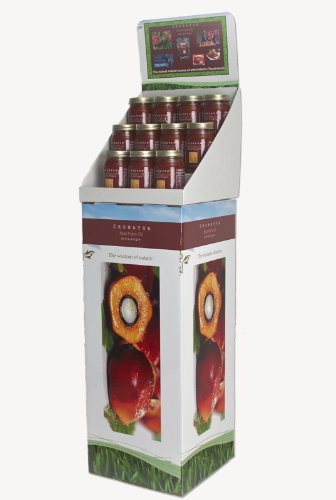 OKONATUR 100% Extra Virgin Red Palm Oil - 16 Fl Oz