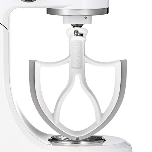 Replacement Kitchenaid Mixer Attachments,5 Quart Kitchenaid Mixer Accessory by LESONUX,Flex Edge Beater Paddle