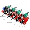 IJSDNVJNDX NE5532 Stereo Audio Signal Pre-Amplifier 4 Way Input Mixer Tone Control Volume Adjustment DIY Sound Smart Home Board Preamp #4