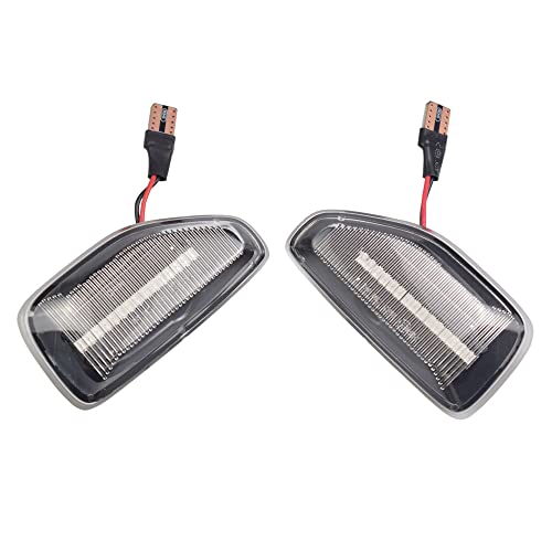 Kakulkomen LED-Seitenblinker Blinker Marker Lichter für Dacia Duster Logan MCV 2 Sandero Stepway 2 MK2 2012–2020 Kakulkomen LED-Seitenblinker Blinker Marker Lichter für Dacia Duster Logan MCV 2 Sandero Stepway 2 MK2 2012–2020