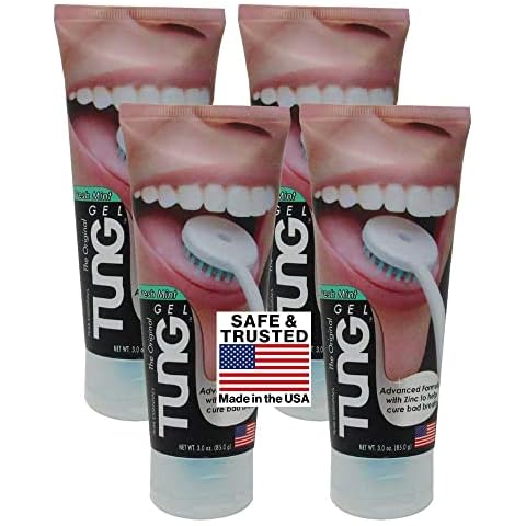 Tung Fresh Mint Tongue Cleaner Gel - Pack of 4 Cover