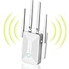 Amplificador de señal WiFi de 5.8G/2.4GHz: repetidor de Internet de 3,937.0 ft de largo alcance cubre hasta 12980 pies cuadrados y 108 dispositivos para el hogar