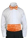 Classic Fashion Boy Suit Party Formal Wedding Colors Satin Cummerbund & Bow tie (8-14(25