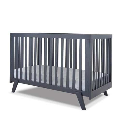 Sorelle Furniture Luce 2-in-1 Convertible Crib in Midnight