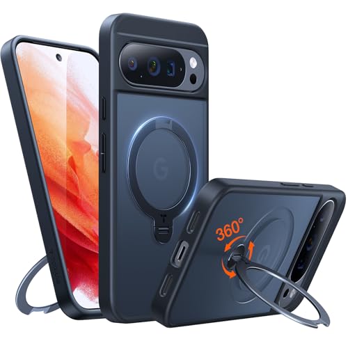 TORRAS Google Pixel 10 / 10 Pro 用 ケース【ゼンマイ式スタンド × 米